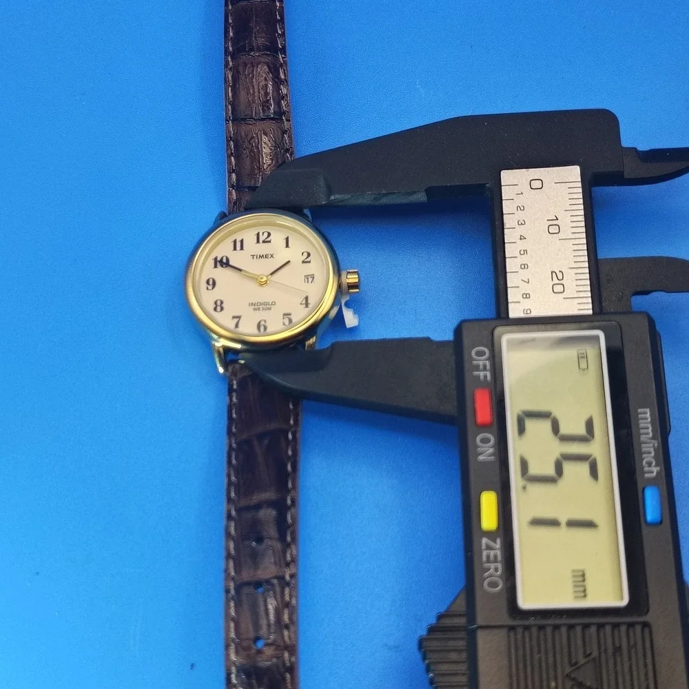 New! Vintage 2011 Timex Easy Reader Indiglo 25mm Women's Quartz Watch NOS w/Box - Picture 6 of 13